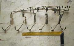 Трубка топливная высокого давления компл 6 шт. WD10