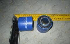 Втулка крепления кабины металл D=58, d=28, L=58 HOWO (SX21642430061)