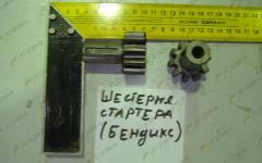 Шестерня стартера z=10 HOWO VG2600090210-1