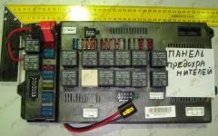 Панель предохранителя HOWO WG9719580002