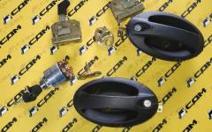 Замок двери в сборе левый/правый комплект с замком зажигания Shanmon 388H B4610-45A031400