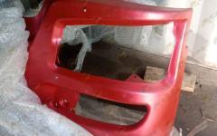 Бампер металлический красный HOWO WG1642242101