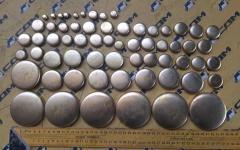 Заглушки двигателя латунные