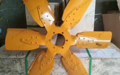 Крыльчатка вентилятора (металл) d=90 D=670 6 отв., болты M8 CDM855