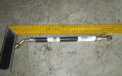 Шланг подачи смазки в компрессор L=310мм H2/H3 VG1560070060