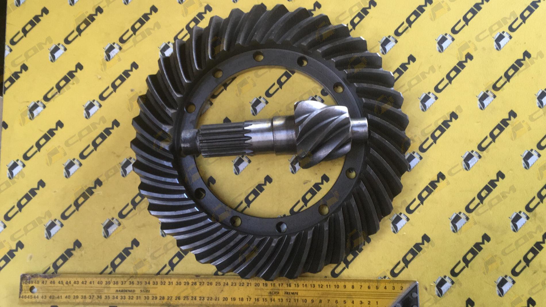 Коническая пара 37/7 редуктора заднего моста 82000402+82000302 ZL40B.2.1-4A+ZL40B.2.1-15