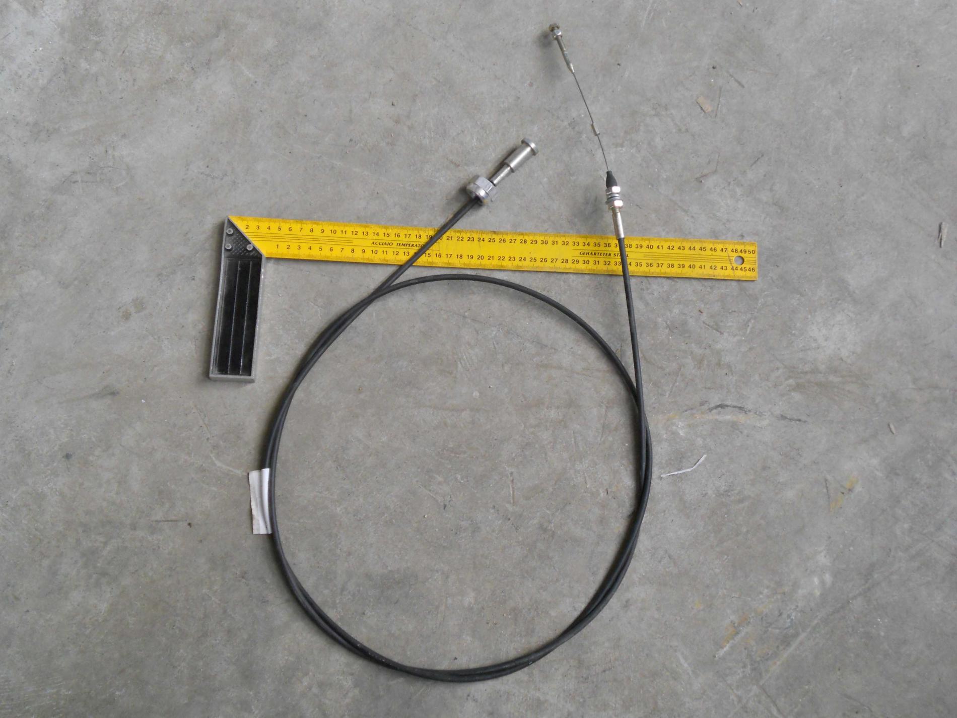 Тросик ручного газа (2500 мм) WG9725570002