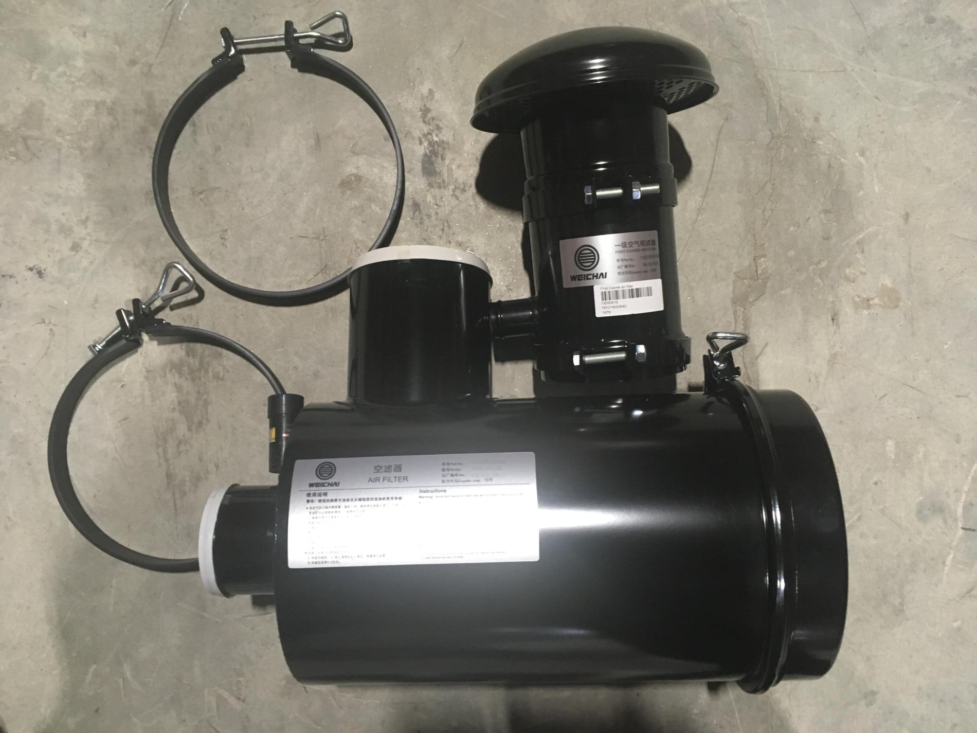 Корпус воздушного фильтра с крышкой CDM833 13023177/2