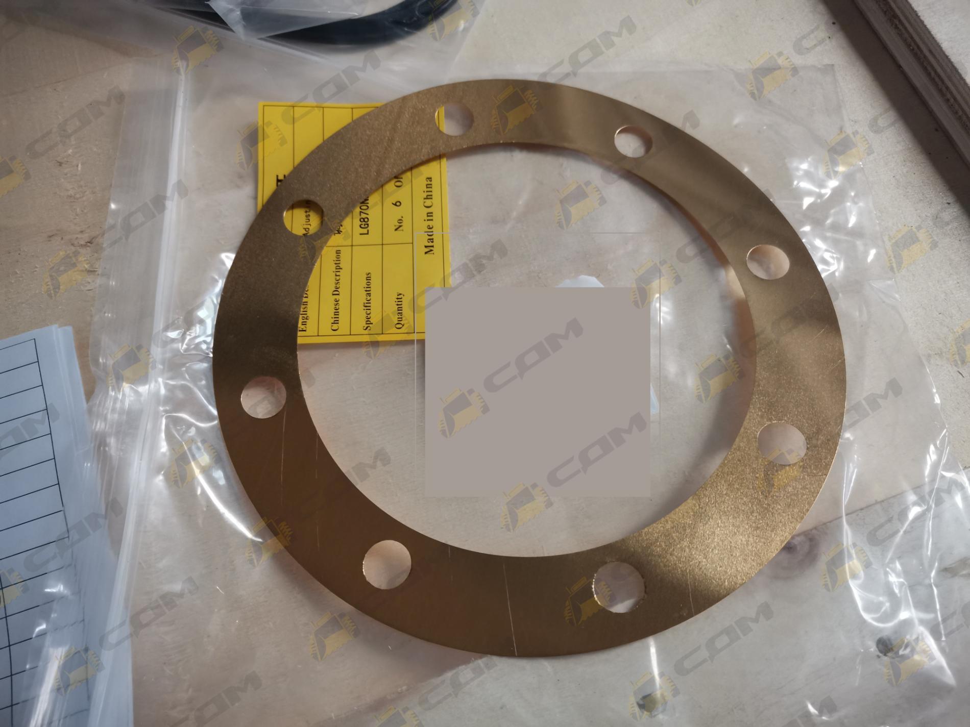 Прокладка регулировочная верхнего пальца сочленения LG876H 30810113082/LG870NM.10-004