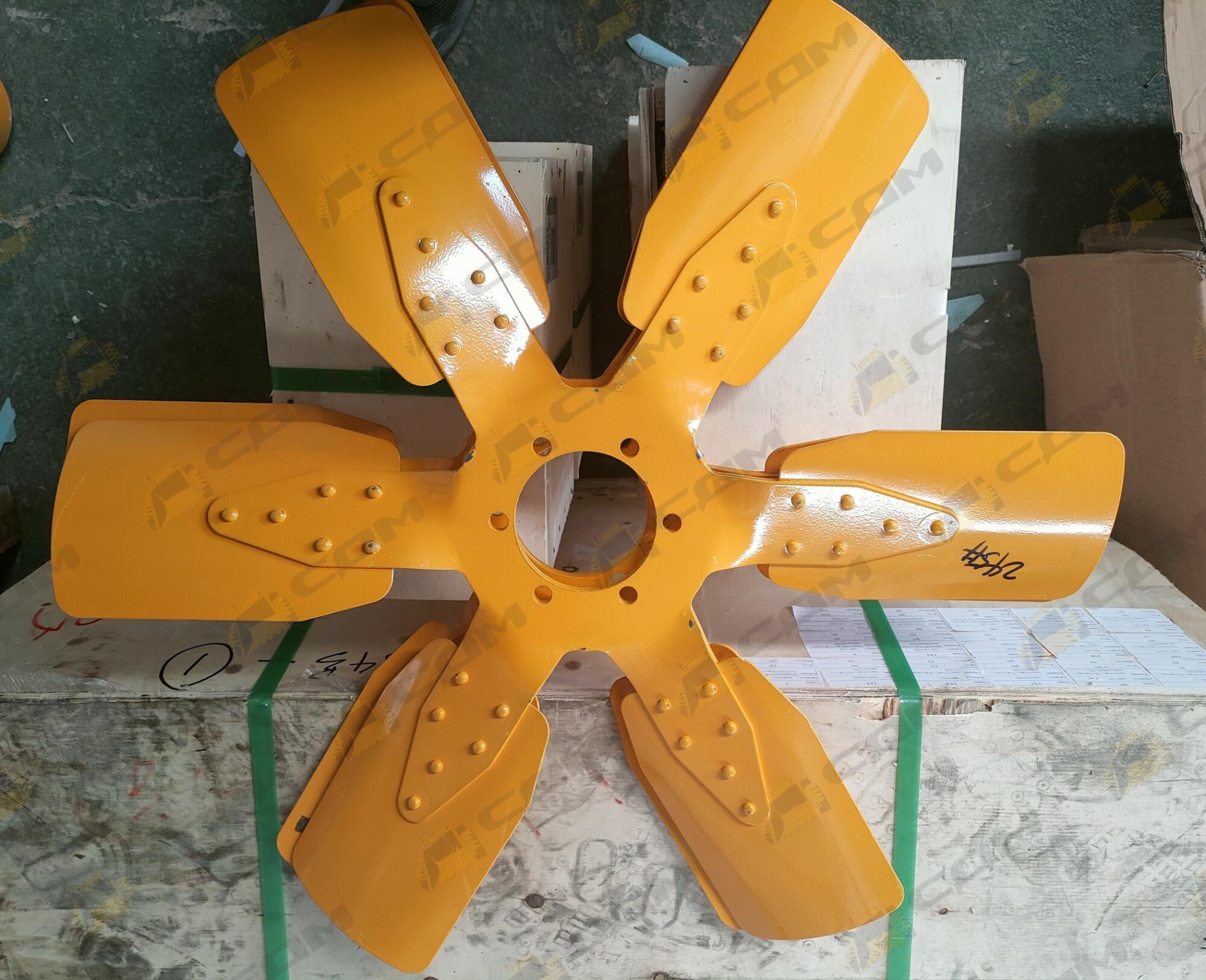 Крыльчатка вентилятора (металл) d=90 D=670 6 отв., болты M8 CDM855 1723580488