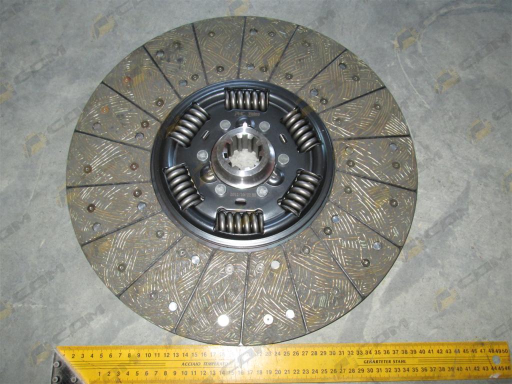 Диск сцепления ведомый усиленный (6 демпферных пружин) HOWO d=420мм WG1560161130